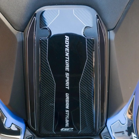 Gp Kompozit Tank Pad Seti 9 Parça Siyah Karbon Honda Adv 350 2023-2024