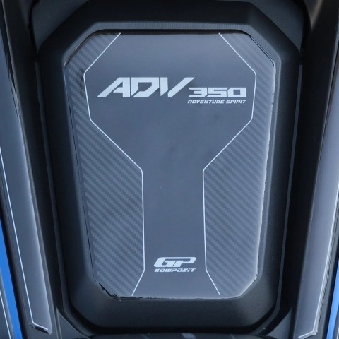 Gp Kompozit Tank Pad Seti 9 Parça Siyah Karbon Honda Adv 350 2023-2024