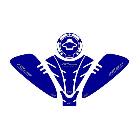 Gp Kompozit Tank Pad Seti Mavi Yamaha R25 2019-2024
