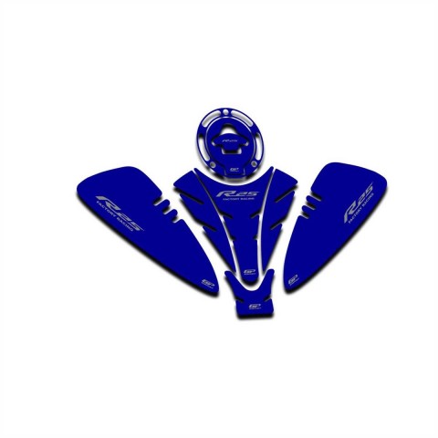 Gp Kompozit Tank Pad Seti Mavi Yamaha R25 2019-2024