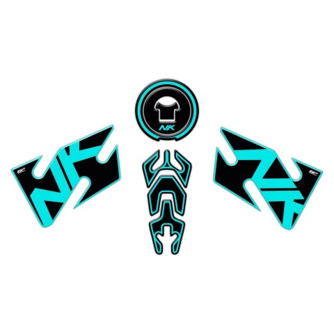 Gp Kompozit Tank Pad Seti Turkuaz Cfmoto 400 650 Nk 2020