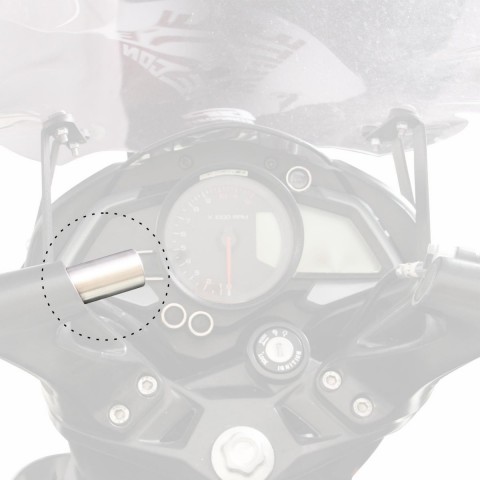 Gp Kompozit Telefon Navigasyon Tutucu Gri Bajaj Pulsar Ns 200 2011-2024