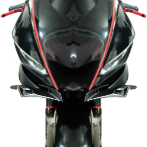 Gp Kompozit Winglet Siyah Yamaha R25 2019-2024 Uyumlu