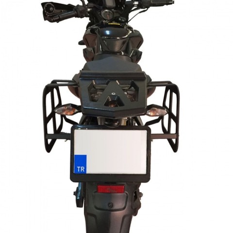 Gp Kompozit Yan Çanta  Demiri Siyah Bajaj Pulsar Ns 200 2011-2023