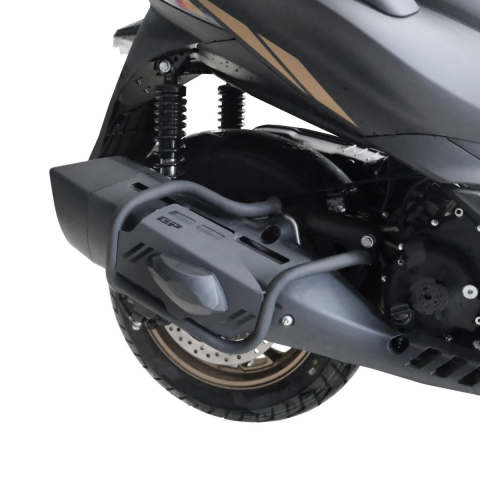 Gp Kompozit Zontes Zt250t-e 2024  Egzoz Koruma Demiri Siyah