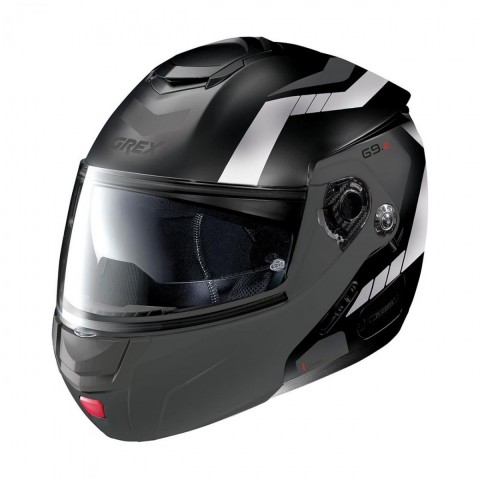 Grex G9.2 Steadfast N.com Çene Açılır Kask Siyah