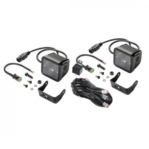 Hella Sis Farı Takım Kare 4 Ledli 1500 Lm Soketli