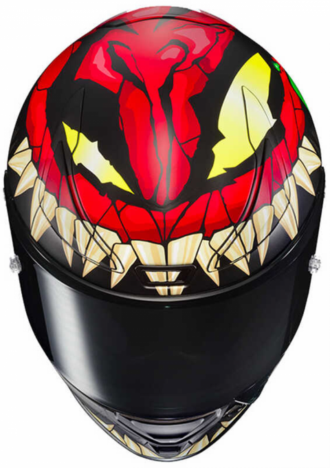 Hjc Rpha1 Kapalı Kask Toxın Marvel Mc1sf
