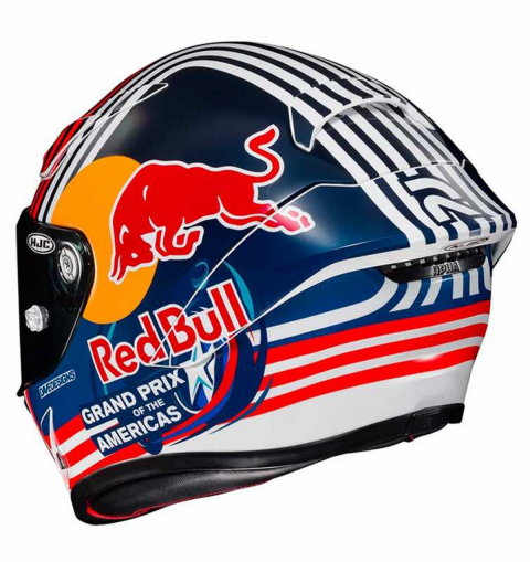 Hjc Rpha1 Red Bull Austın Gp Mc21 Kapalı Kask / Hjc Rpha 1