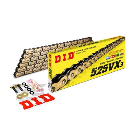 Honda Cb600 F-7,8,9,a,b,c,d Hornet Pc41 07-13 Motosiklet Zinciri Vx3 Gold Dıd