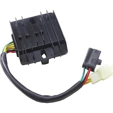 Honda Cbf 150 Konjektör Yeni Model 6 Kablolu Çift Soket 3 Sarı Yeşil Kırmızı Beyaz Siyah Kırmızı