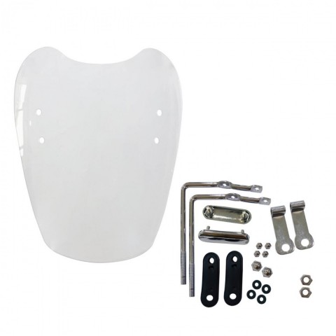 Honda Cbf 150 Siperlik Camı Bs0618 42cm X 455cm X 3mm Aparatlı Monero