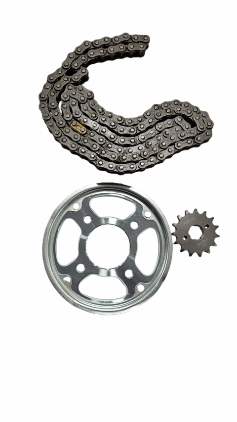 Honda Cbf150 Orj Zincir - Arch Dişli Seti Motospartan ( 15t 42t - 126l)