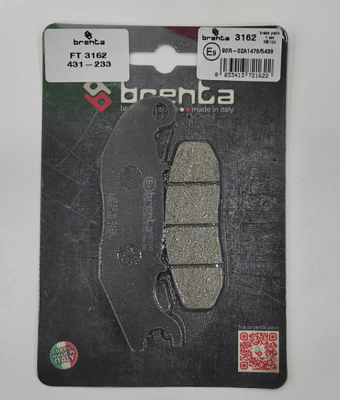 Honda Crf 250 Rally Ön Fren Balatası Brenta Organik