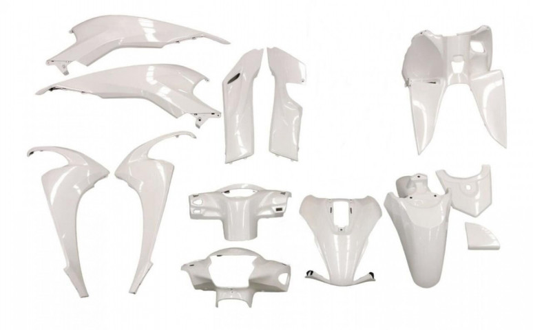 Honda Dio 110 Kaporta Seti Beyaz