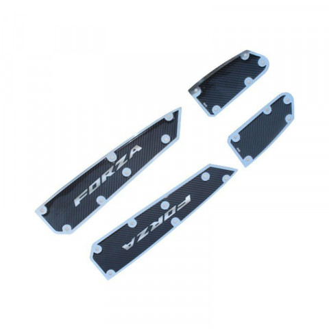 Honda Forza 2018 - 2024 Uyumlu Beyaz Krom Ayak Basamak