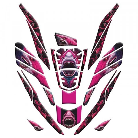 Honda Pcx 2021 - 2024 Uyumlu Tank Pad Set 012