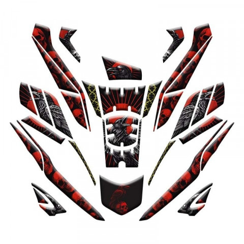 Honda Pcx 2025 Uyumlu Tank Pad Set 012