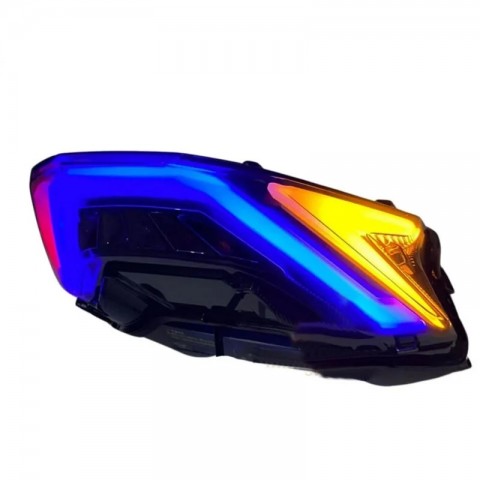 Honda Pcx125 2021-2024 Arka Stop Komple Rgb Led Telefon Konrollü (bluetooth)