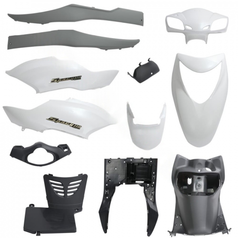 Honda Spacy 110 Kaporta Seti Beyaz