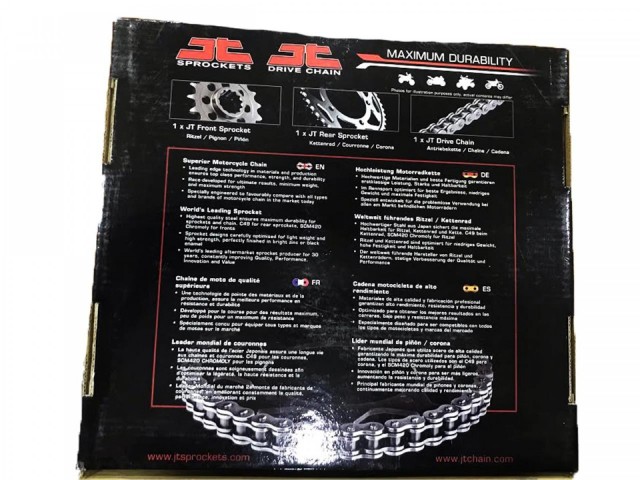 Jt Krom Zincir Dişli Seti Yamaha Yzf-r6 2006 To 2020 Jtf 1586 Jtr1876 (13s1js2cx)
