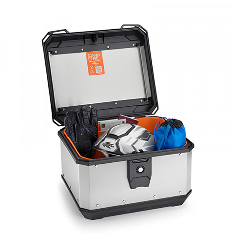 Kappa Alüminyum Çanta Gri 40lt Kmx400a (tabla Dahil)