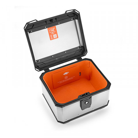 Kappa Alüminyum Çanta Gri 40lt Kmx400a (tabla Dahil)