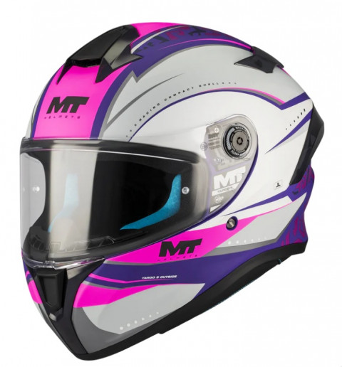 Kask Mt Ff106b Targo S Outsıde C8 Mat Full Face (kapalı Kask)