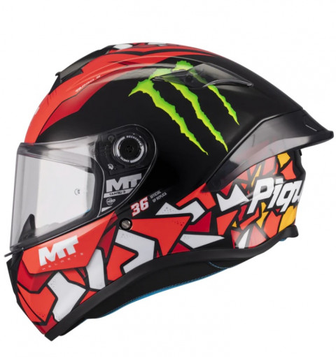 Kask Mt Ff106b Targo S Pıqueras B5 Parlak Full Face (kapalı Kask)