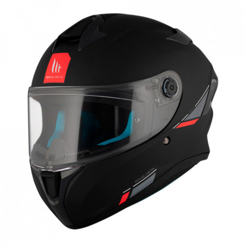 Kask Mt Ff106b Targo S Pure A1 Mat Siyah Full Face (kapalı Kask)