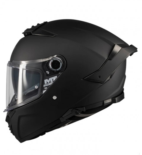 Kask Mt Ff18sv Thunder 4 Sv Pure A1 Mat Siyah Full Face (kapalı Kask)