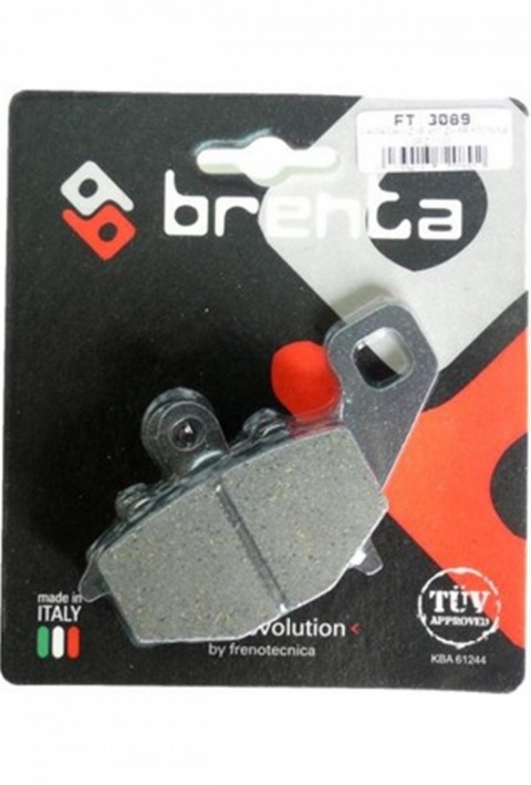 Kawasakı Zx-6r Ninja (rad.cal) 636cc 2003-2006 Arka Fren Balatası Brenta Organik