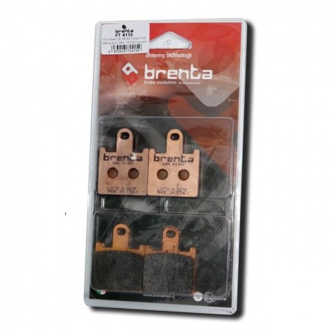 Kawasakı Zzr (rad.cal) 1400cc 2004-14 Ön Fren Balatası Brenta Sinter Metal