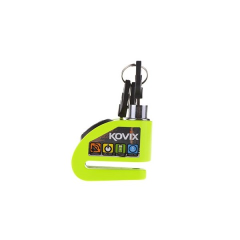 Kovıx Kd6-fg Alarmlı Disk Kilit Neon Sarı 6mm