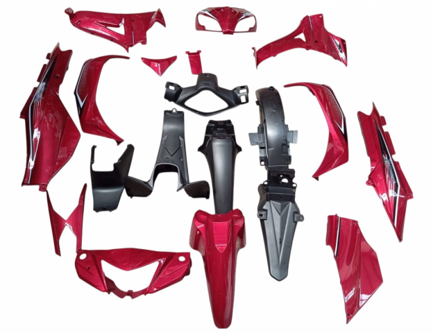 Kuba Ege Kaporta Seti Kırmızı