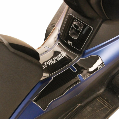 Kymco Xciting S 400 2021-2022 Uyumlu Tank Pad Karbon Gp Kompozit