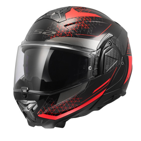 Ls2 Advant 2 Astral Kırmızı Kask