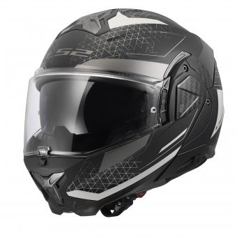 Ls2 Advant 2 Astral Mat Gri Siyah Kask