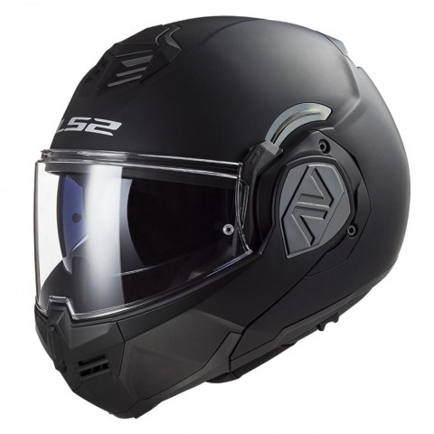 Ls2 Advant Çene Açılır Modüler Kask Mat Siyah MEDIUM