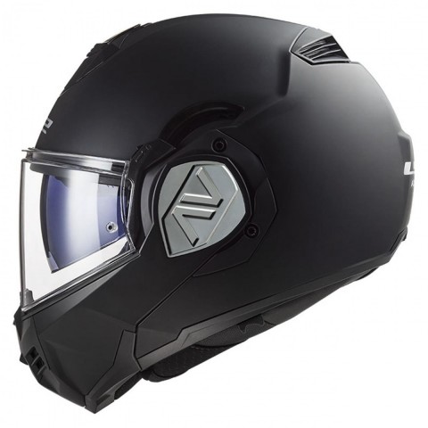 Ls2 Advant Çene Açılır Modüler Kask Mat Siyah MEDIUM