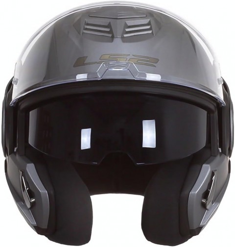 Ls2 Advant Çene Açılır Modüler Kask Mat Tıtanıum