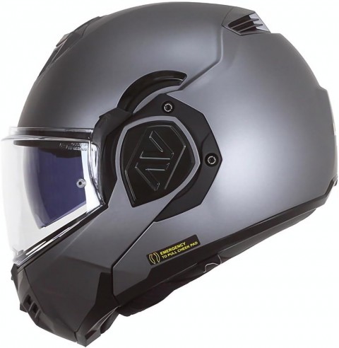 Ls2 Advant Çene Açılır Modüler Kask Mat Tıtanıum