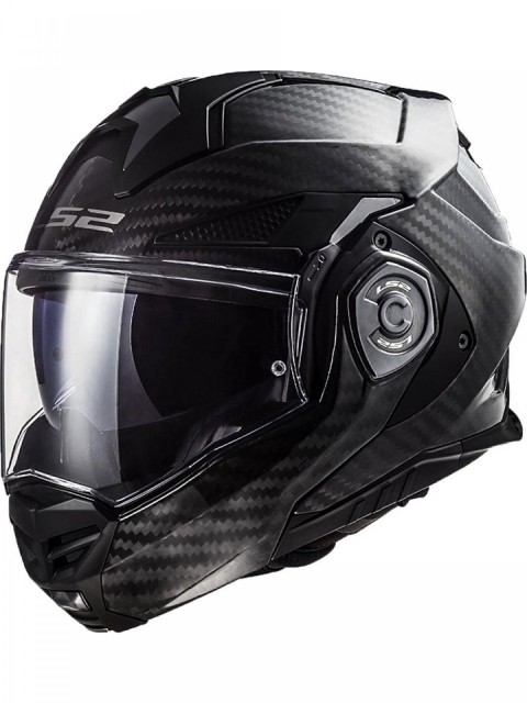 Ls2 Advant X Karbon Çene Açılır Kask Mat Siyah
