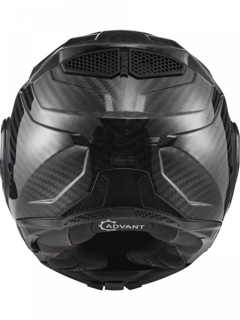 Ls2 Advant X Karbon Çene Açılır Kask Mat Siyah MEDIUM