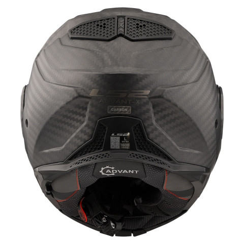 Ls2 Advant X Karbon Çene Açılır Kask Mat Siyah