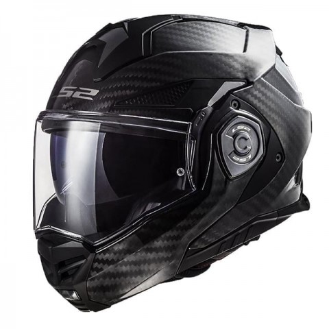 Ls2 Advant X Karbon Çene Açılır Kask Siyah