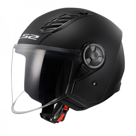 Ls2 Aırflow 2 Yarım Kask Mat Siyah LARGE