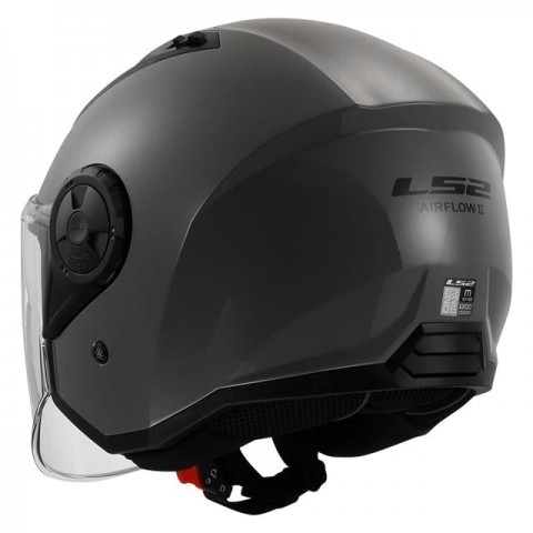 Ls2 Aırflow 2 Yarım Kask Nardo Gri