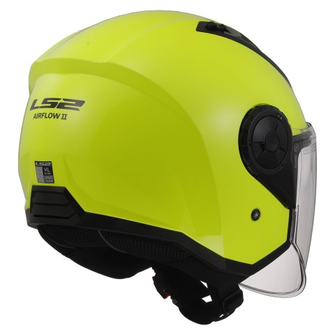 Ls2 Aırflow 2 Yarım Kask Neon Sarı 2X-LARGE