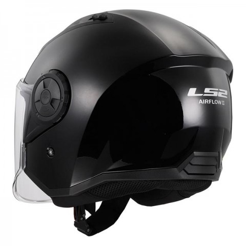Ls2 Aırflow 2 Yarım Kask Siyah LARGE